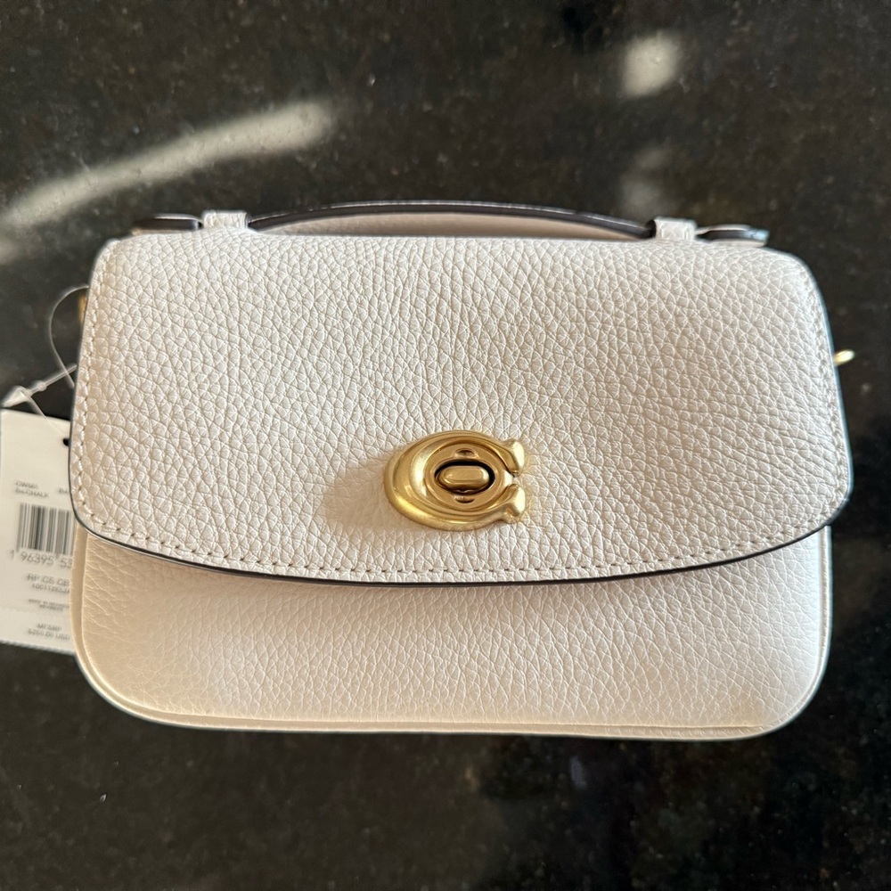 Coach Cassie 17 Mini Shoulder Bag in Chalk